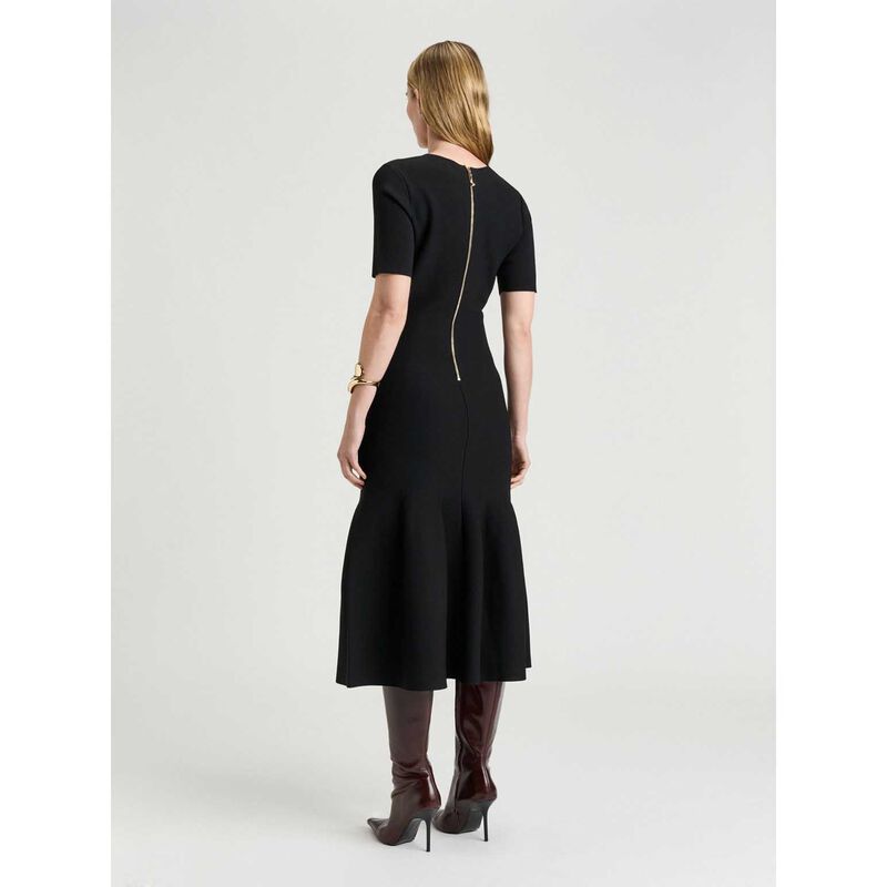 Veronika Maine Milano Fluted Midi Dress image number 1